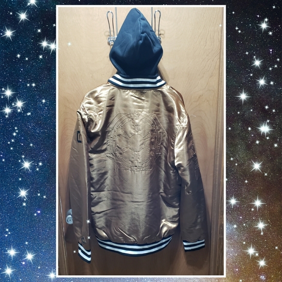 👍🏻HPx2👍🏻🔥Star Wars Heroes & Villains Scout Trooper Bomber Jacket🔥 - Picture 13 of 13